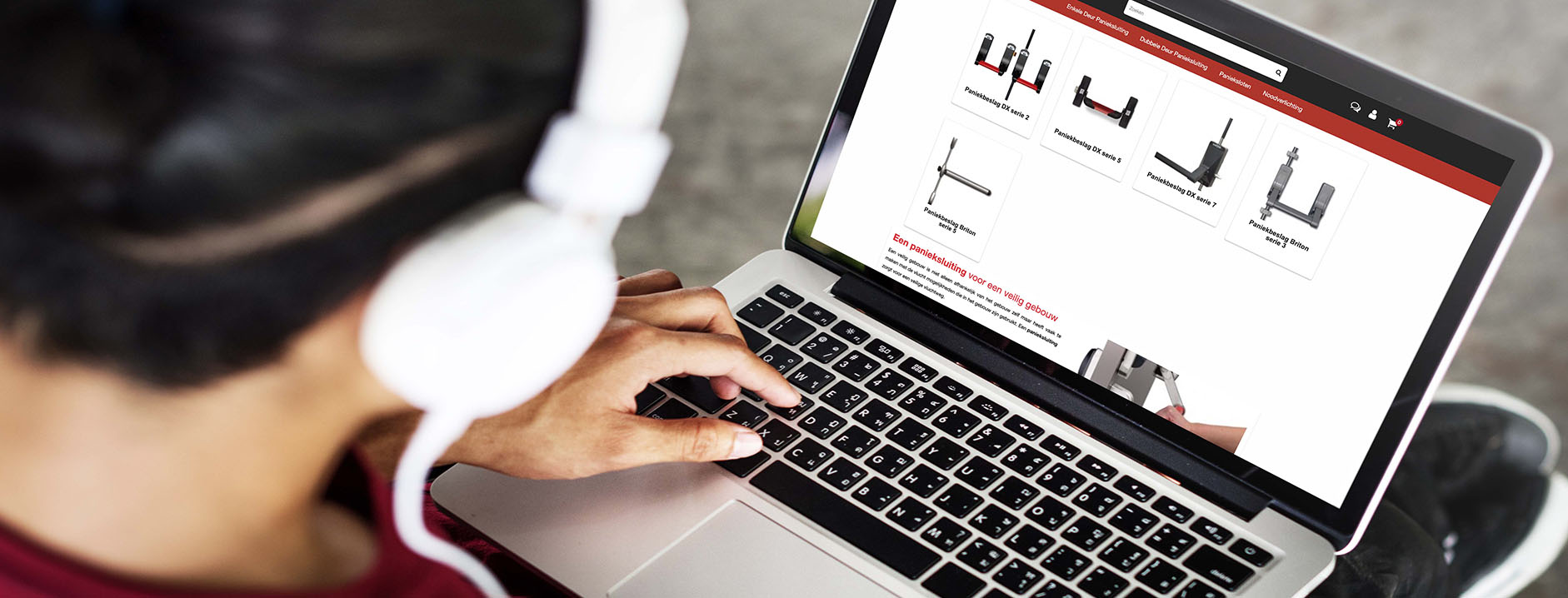 Webshop panieksluitingen